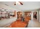 Dining room seamlessly connects to other living spaces, enhancing the home's spacious feel at 3156 Depew Ave, Port Charlotte, FL 33952