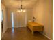 Bright dining area with tile floors and sliding glass doors at 809 Daphne Dr, Brandon, FL 33510