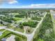 Aerial view showing home's location in a residential neighborhood at 6485 India Dr, Spring Hill, FL 34608