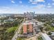 Aerial view showing building location and surrounding cityscape at 1120 N Shore Ne Dr # 703, St Petersburg, FL 33701