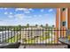 Balcony view overlooking city streets and palm trees at 1120 N Shore Ne Dr # 703, St Petersburg, FL 33701