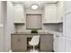 Built-in home office space in the kitchen at 1120 N Shore Ne Dr # 703, St Petersburg, FL 33701