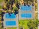 Four well-maintained tennis courts at 1120 N Shore Ne Dr # 703, St Petersburg, FL 33701