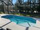 Inviting screened pool with a spacious deck at 4325 Renwick Dr, Parrish, FL 34219