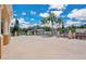 Large community patio with scenic views of the neighborhood at 700 N Osceola Ave # 702, Clearwater, FL 33755