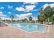 Refreshing swimming pool with surrounding lounge chairs at 700 N Osceola Ave # 702, Clearwater, FL 33755