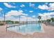 Relaxing swimming pool and spacious deck area at 700 N Osceola Ave # 702, Clearwater, FL 33755