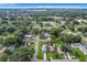 Aerial view showcasing the neighborhood and the property's location at 1311 E Church St, Plant City, FL 33563