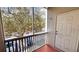 Balcony with screen door at 4207 S Dale Mabry Hwy # 12204, Tampa, FL 33611