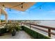 Spacious balcony boasting panoramic waterfront views and lush greenery at 5700 Mariner St # 801E, Tampa, FL 33609