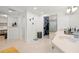 Bathroom features a walk-in shower, double vanity and a walk-in closet at 5700 Mariner St # 801E, Tampa, FL 33609