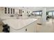 U-shaped kitchen with island and modern appliances at 5700 Mariner St # 801E, Tampa, FL 33609