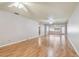 Spacious living room with light walls and wood flooring at 11200 102Nd Ave # 33, Seminole, FL 33778
