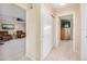 Entryway with tiled floor, access to living room and closet at 9125 39Th N Ln, Pinellas Park, FL 33782