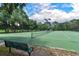 Well maintained tennis courts, perfect for recreational play and sports enthusiasts at 9226 Highland Ridge Way, Tampa, FL 33647