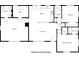 Home floor plan featuring 2 bedrooms and 2 baths at 1949 Kings Hwy, Clearwater, FL 33755