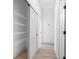 White hallway closet with wire shelving at 7306 Exter Way, Tampa, FL 33615