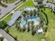 Resort-style pool and community clubhouse at 14929 Promenade Pkwy, Odessa, FL 33556