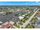 Modern home on the waterfront with canal views and a private dock at 7949 2Nd S Ave, St Petersburg, FL 33707