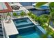 Luxury rooftop pool and spa with a view at 7949 2Nd S Ave, St Petersburg, FL 33707