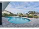 Gorgeous pool with paver deck and serene waterfront views at 1367 51St Ne Ave, St Petersburg, FL 33703