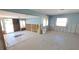 Interior under renovation, showing open floor plan at 4310 Huntington Ne St, St Petersburg, FL 33703