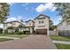 Beautiful two-story home with a large driveway at 4114 W Zelar St, Tampa, FL 33629