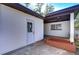 House exterior with storage and patio area at 1802 E Hamilton Ave, Tampa, FL 33610