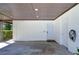 Attached garage with extra storage space at 1802 E Hamilton Ave, Tampa, FL 33610