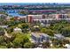 Aerial view of a modern duplex nestled in a vibrant urban neighborhood at 208 W Frances Ave # 3, Tampa, FL 33602