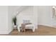 Light and airy hallway with bench and decor at 208 W Frances Ave # 3, Tampa, FL 33602