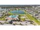 Community amenities including pool and pickleball at 9917 Spanish Lime Ct, Riverview, FL 33578