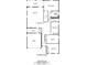 Detailed floor plan showcasing the layout of a 2,738 sq ft home, including room dimensions at 3604 W Paxton Ave, Tampa, FL 33611