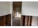 Hallway with water damage and needs renovation at 4518 Helena Ne St, St Petersburg, FL 33703