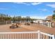 Community deck overlooking the waterfront with picnic tables at 5000 Culbreath Key Way # 1-203, Tampa, FL 33611