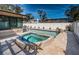 Expansive pool and spa with tiled accents at 11933 72Nd Ave, Seminole, FL 33772