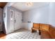 Bright entryway with tiled floor, bench seating and stained glass door at 809 41St N Ave, St Petersburg, FL 33703