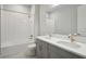 Double vanity bathroom with shower and tub at 12823 Daleridge Pl, Riverview, FL 33579