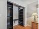 Well-organized closet with shelving and hanging space at 5101 W Platt St, Tampa, FL 33609