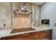 Kitchen with granite countertops and stainless steel appliances at 5101 W Platt St, Tampa, FL 33609