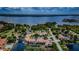 Waterfront community with lush landscape and private docks at 2571 Cyprus Dr # 1-202, Palm Harbor, FL 34684