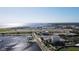 Expansive aerial view of a city waterfront with a variety of buildings and recreational spaces on a clear day at 301 1St S St # 1104, St Petersburg, FL 33701