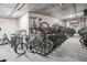 Organized bike storage room with ample space for residents' bicycles at 301 1St S St # 1104, St Petersburg, FL 33701