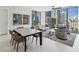 Bright living room with floor-to-ceiling windows offering panoramic city views and modern furnishings at 301 1St S St # 1104, St Petersburg, FL 33701