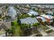 High-angle view of a waterfront house and neighborhood at 618 Islebay Dr, Apollo Beach, FL 33572