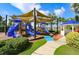 playground with shade structures and gazebo at 618 Islebay Dr, Apollo Beach, FL 33572