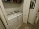 Laundry closet with washer and dryer at 11712 Stonesmith Xing, Palmetto, FL 34221