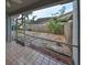 Relaxing screened porch overlooking the backyard at 2966 Brookfield Ln, Clearwater, FL 33761