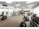 Well-equipped fitness center with various exercise machines at 7625 Sun Island S Dr # 101, South Pasadena, FL 33707
