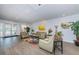Building lobby with comfortable seating and modern flooring at 7625 Sun Island S Dr # 101, South Pasadena, FL 33707